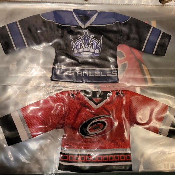 Lot of 24 2006-2008 Upper Deck NHL Mini Jersey's 4" X 9" NESH STAAL VANEK & more - Picture 2 of 16